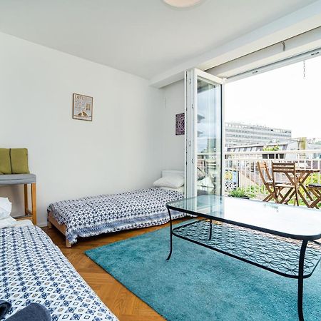 Central, Spacious, Modern 5 Bedrm duplex w/Balcony Praga Exterior foto